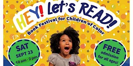 HEY! Let's Read Book Festival for Children of Color primary image