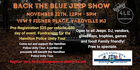 Back the Blue Jeep Show