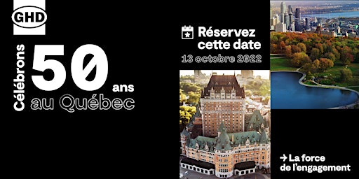 50e anniversaire de GHD au Québec