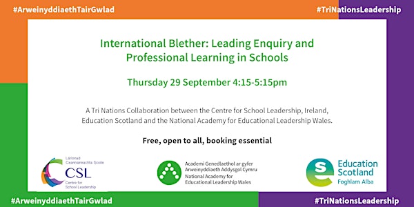 International Blether - Leading Enquiry & Professional Learning in Schools