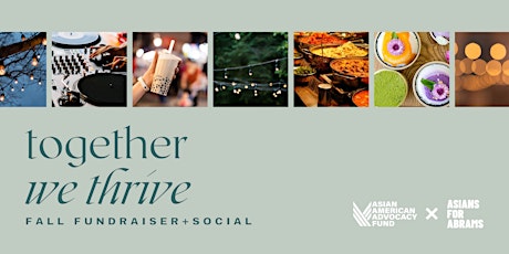 Together We Thrive: AAAF's Fall Fundraiser & Social