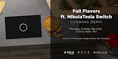 Fresh Fall Flavors Elevated: A Live Induction Cooking experience with Elica