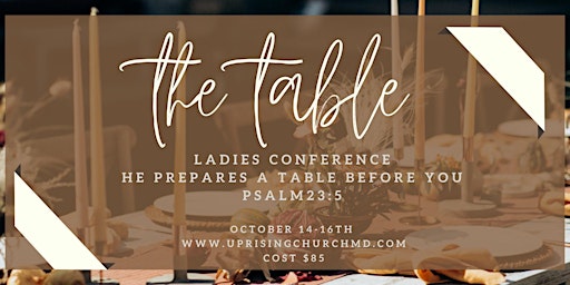 The Table Ladies Conference