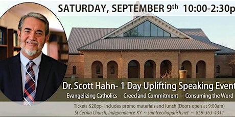 Dr. Scott Hahn- One Day Speaking Event! primary image