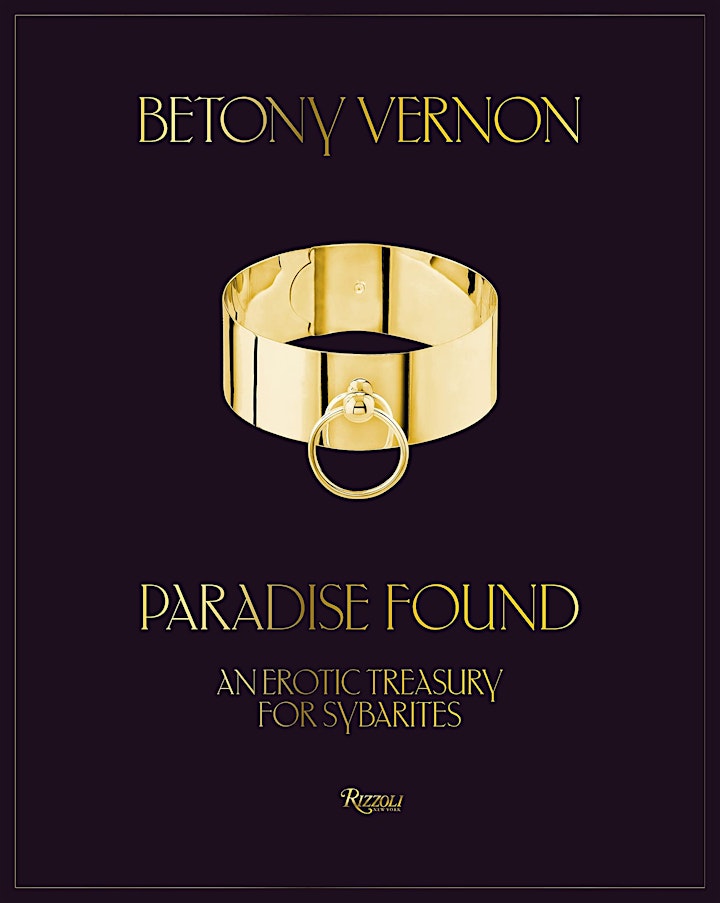Betony Vernon PARADISE FOUND: An Erotic Treasury for Sybarites Book Signing image