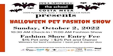 Halloween Pet Fashion Show