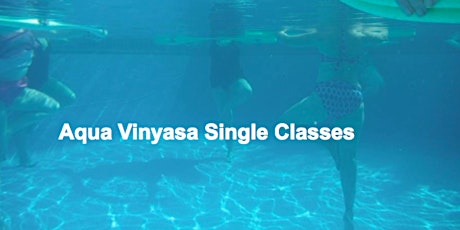 Aqua Yoga Vinyasa Single Class Sept primary image