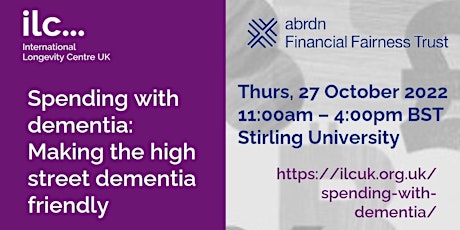 Spending with dementia – Making the high street dementia-friendly primary image