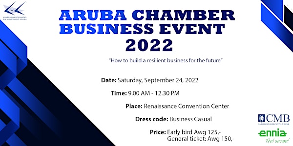 Aruba Chamber Business Event 2022