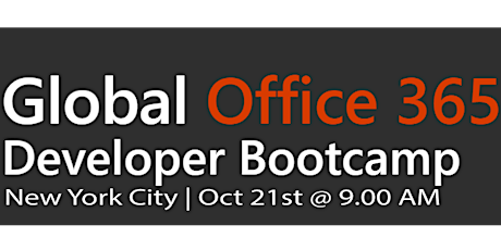Office 365 Developer Bootcamp - New York  primary image