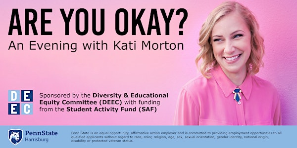 Are You Okay? An Evening Conversation with Kati Morton