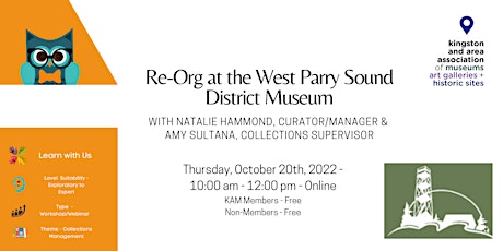 Re-Org at the West Parry Sound District Museum