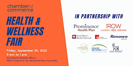 2022 Reno+Sparks Chamber Health and Wellness Fair