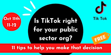 Is TikTok right for your public sector organisation?