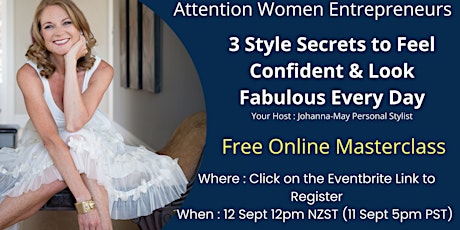 3 Style Secrets to Feel Confident and Look Fabulous every Day primary image