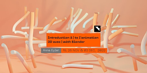 Introduction à | to l'animation 3D avec | with Blender