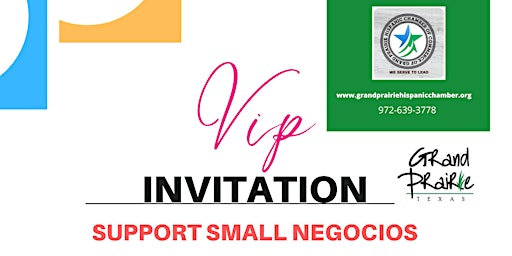 VIP Invitation | Support Small Negocios