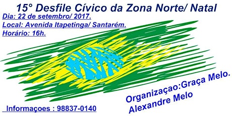 Imagem principal do evento 15° Desfile Cívico da Zona Norte/ Natal-RN