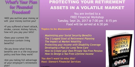 Protecting Your Retirement Assets in a Volatile Market tickets
