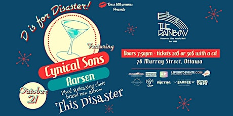 CYNICAL SONS + This Disaster + Aarsen