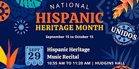 Hispanic Heritage Music Recital