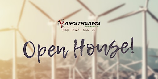 Imagem principal do evento Airstreams Renewables, Inc. Open House