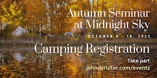 Autumn Seminar 2022 at Midnight Sky Camping