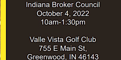 Indiana Broker Council Fall Sales Rally