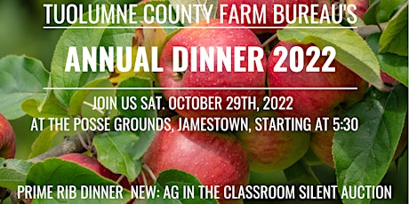 Tuolumne County Farm Bureau Annual Dinner 2022