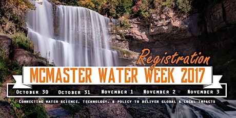 McMaster Water Week 2017 primary image