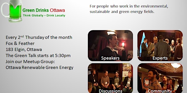 Green Drinks Ottawa - September 14, 2017