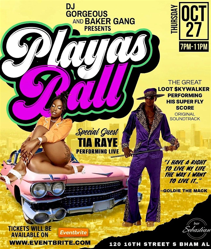 DJ Gorgeous & BakerGang Presents The Playas Ball.Magic City Classic Prequel image