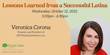 Lessons Learned from A Successful Latina - featuring Veronica Corona