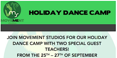 School Holiday Dance Camp primary image
