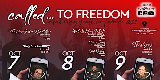 "Called to Freedom" 2022 Youth Conference