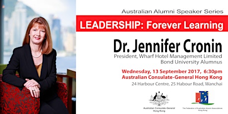 Australian Alumni Speaker Series: LEADERSHIP - Forever Learning primary image