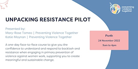 Unpacking Resistance primary image