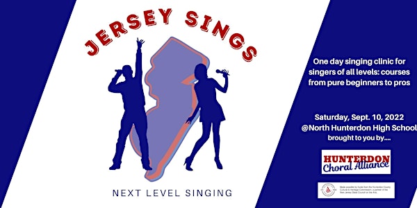 Jersey Sings!   A Free Level Up Your Singing Event