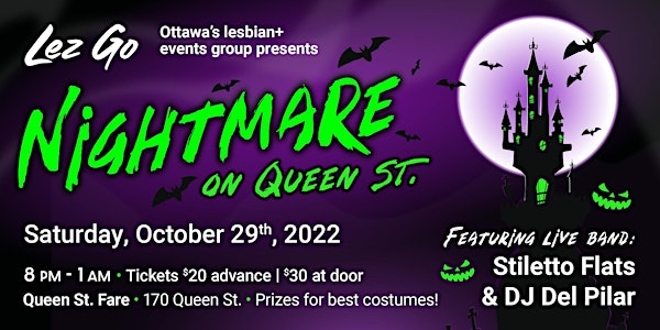 Lez Go Presents Nightmare on Queen St