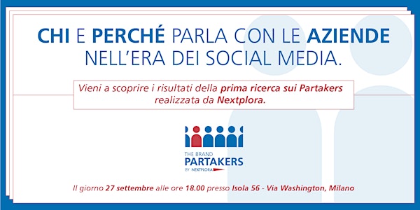 Partakers! Chi sono e perché parlano con la tua azienda sui Social.