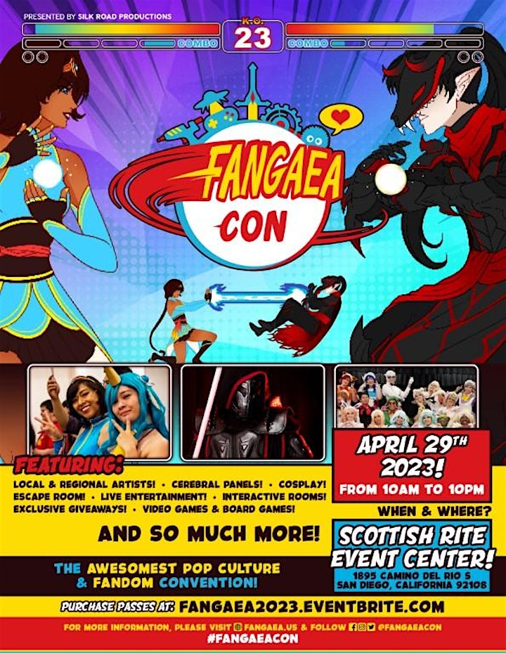 Fangaea 2023 - The Awesomest Pop Culture and Fandom Convention image