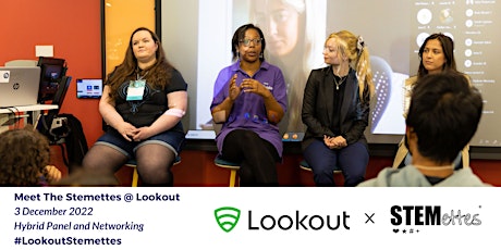 Meet the Stemettes @ Lookout - Hybrid Panel and Networking primary image