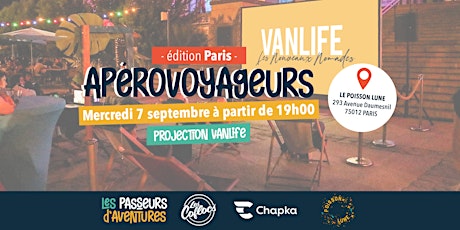 ApéroVoyageurs Paris - Projection plein air