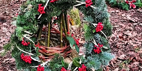 Christmas Wreath Making at Oakwood Bushcraft