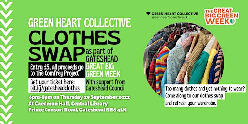 Green Heart Collective Clothes Swap - Gateshead Great Big Green Week
