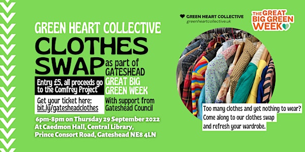 Green Heart Collective Clothes Swap - Gateshead Great Big Green Week