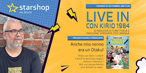 LiveIn con Kirio 1984 - Star Shop My World Bologna
