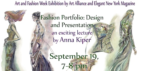 Fashion Portfolio: Design and Presentation by Anna Kiper, a professor at Parsons School of Design primary image