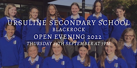 Ursuline Secondary School Open Night 2022