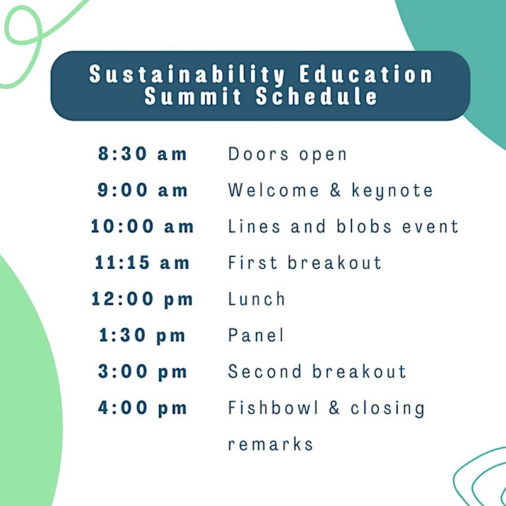 Sustainability Education Summit In Person Registration image